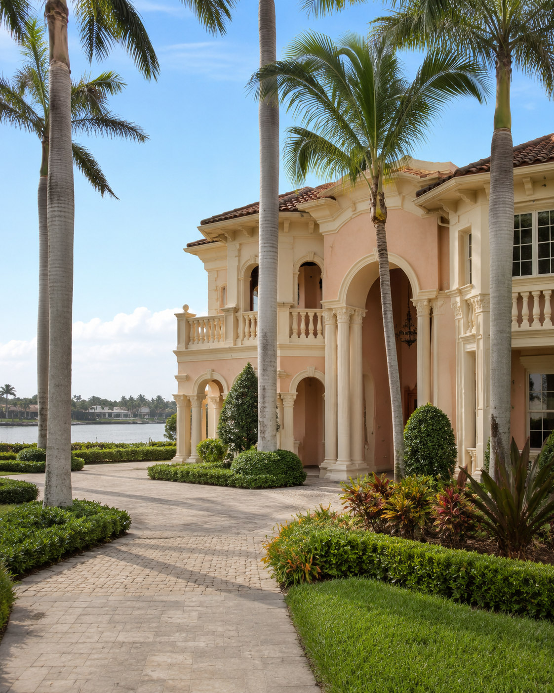 Luxury Mediterranean estate in Boca Raton, Palm Beach County