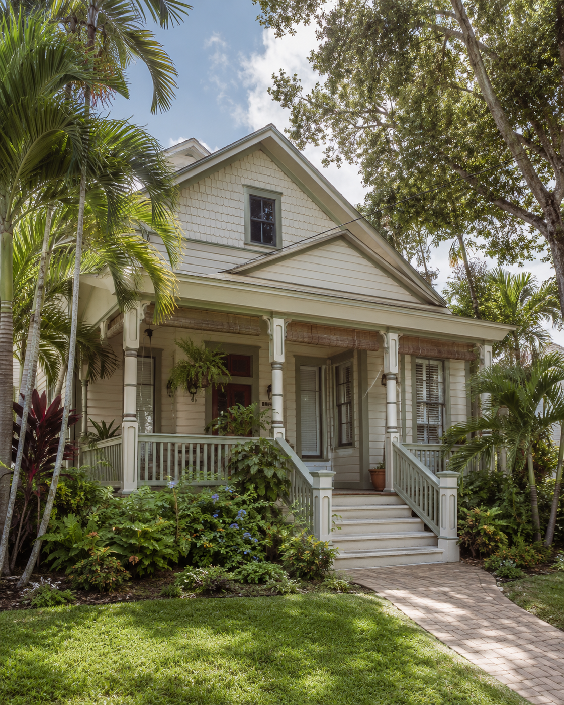 Charming historic wood-frame cottage in The Set historic district, Delray Beach